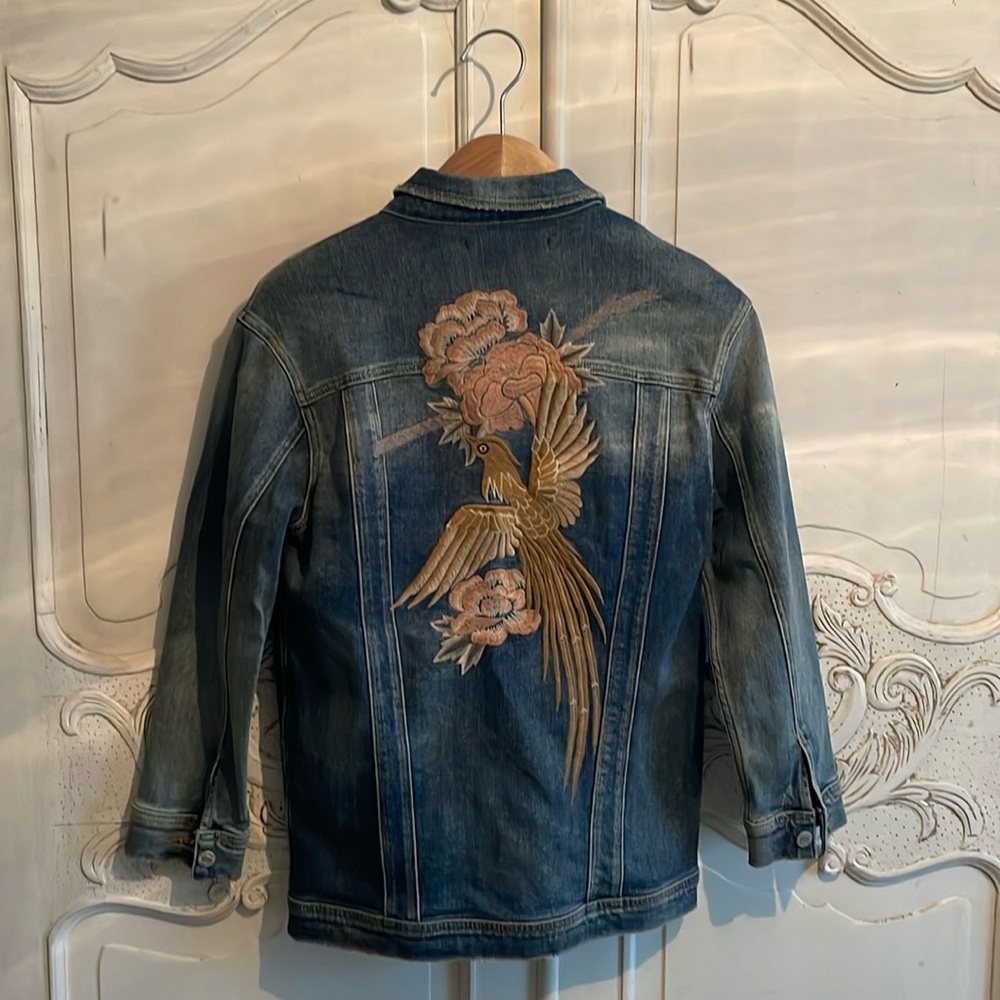 Mavi Gold embroidered denim jacket